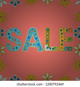 Modern floral background. The elegant the template for fashion prints. Folk style. Amazing seamless floral pattern with bright colorful flowers and leaves on a white, blue and black colors.