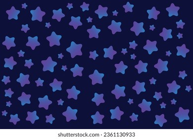 modern floral background with simple shapes pattern