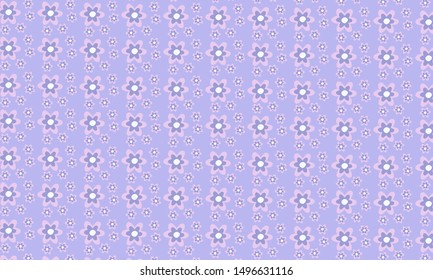 modern floral pattern with background