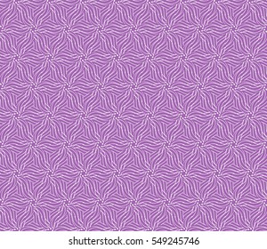 modern floral pattern of geometric ornament. Seamless vector illustration. for interior design, printing, wallpaper. purple color