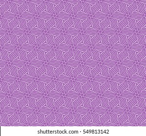 modern floral pattern of geometric ornament. Seamless vector illustration. for interior design, printing, wallpaper. purple color