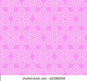 modern floral pattern of geometric ornament. Seamless vector illustration. for interior design, printing, wallpaper, decor, fabric, invitation.