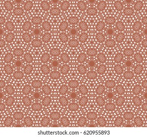 modern floral pattern of geometric ornament. Seamless vector illustration. for interior design, printing, wallpaper, decor, fabric, invitation.
