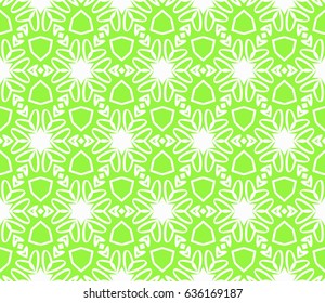 modern floral pattern of geometric ornament. Seamless vector illustration. for interior design, printing, wallpaper, decor, fabric, invitation.