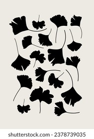 Modern floral print. Hand drawn style. Suitable for poster, greeting and business card, invitation, flyer, banner, brochure, email header, post in social networks, advertising, events and page cover.
