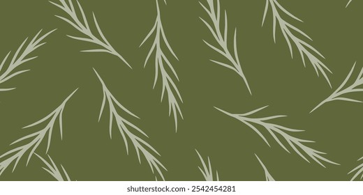 Modern floral print. Seamless pattern. Hand drawn style.
