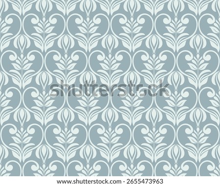 Modern Floral Seamless Pattern | Abstract Decorative Vector Design