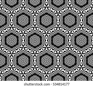 modern floral seamless pattern background. Luxury texture for wallpaper, invitation. Vector illustration. black, white color.