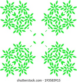  Modern floral texture