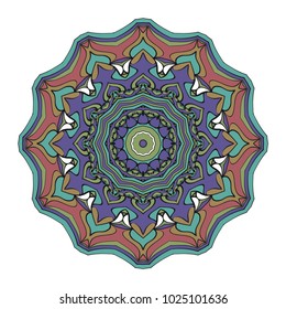 Modern floral vector ornaments. bright colors. Floral vector decoration. Abstract