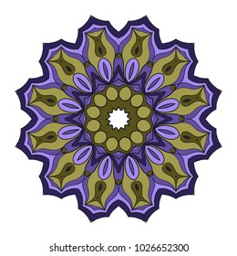 Modern floral vector ornaments. bright colors. Floral vector decoration. Abstract