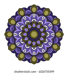Modern floral vector ornaments. bright colors. Floral vector decoration. Abstract