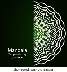 Modern floral vector ornaments. Decorative flower mandala. vector illustration