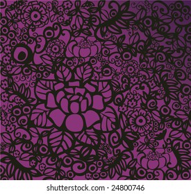 fondo de pantalla floral moderno