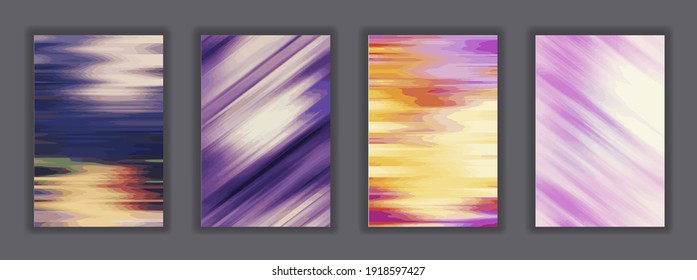 Modern Flow Abstract Background Fluid template. Wave Liquid Shapes. Creative Art Design. Color Wave Template, for Banner, Cover, Poster