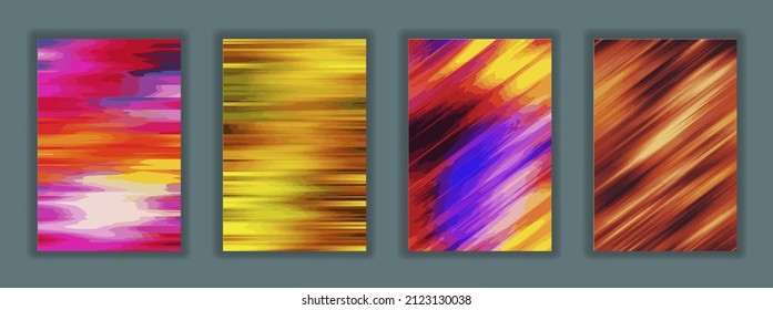 Modern Flow Abstract Background Fluid template. Wave Liquid Shapes. Creative Art Design. Color Wave Template, for Banner, Cover, Poster
