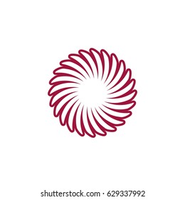 Modern Flower Logo