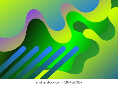 Modern fluid background with beautiful colors and elegant blue lines. suitable for backgrounds, websites, social media, banners, posters, etc.