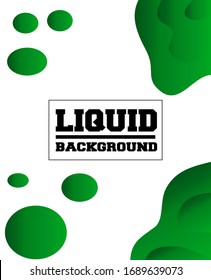 Modern Fluid Background with Color Gradations