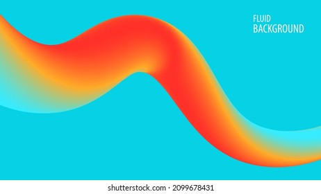 Modern fluid background design for cover, landing page, website, business presentation, social media.