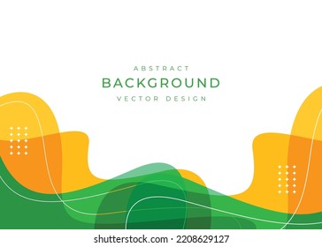 Diseño de fondo de fluido moderno con formas de curva