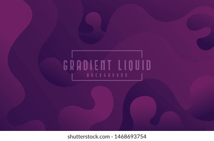 Modern fluid background with liquid color