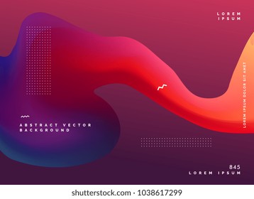 modern fluid color mesh background