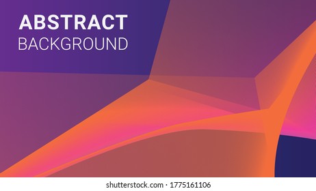 Modern fluid concept abstract gradient wavy geometric background. Very useable for website, poster, landing page,  banner, event, etc.