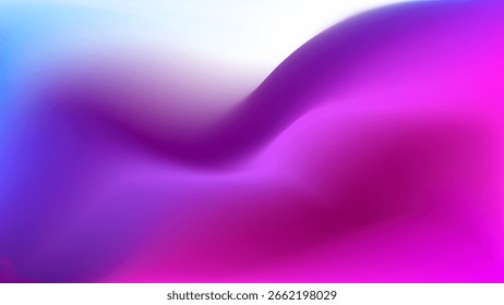 Fundo de gradiente de fluido moderno em tons de rosa, roxo e azul. ideal para cartazes, papéis de parede, banners, cabeçalho e projetos digitais.