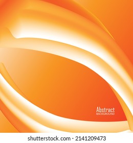 Modern fluid gradient background vector. Orange Fluid design background.