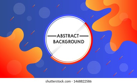 Modern Fluid Gradient Oil Abstract Background HD Vector.