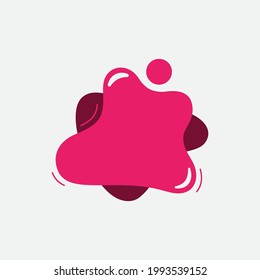 modern fluid liquid flat design 