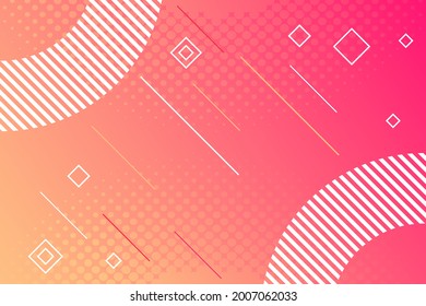 Modern fluid red gradient banner with curve shapes Free Vector