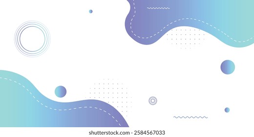Modern fluid shapes background with geometric abstract design.