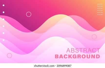 Modern fluid vector abstract background