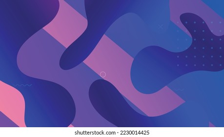 Modern Flyer. Art Landing Page. Pink Vibrant Design. Color Minimal Background. Memphis Frame. Abstract Screen. Commercial Template. Dynamic Cover. Magenta Modern Flyer