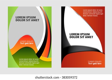 modern flyer background

