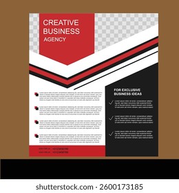 Modern Flyer Creative Template Design