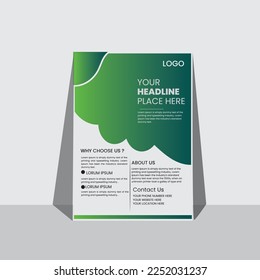 MODERN FLYER DESIGN A4 VECTOR BACKGROUND LAYOUT.BANNER,BROCHURE POSTER PRESENTATION