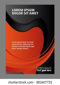 Modern Flyer Design background
