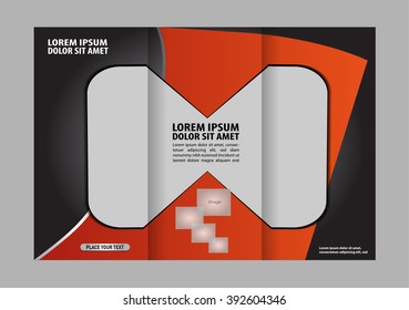 Modern Flyer Design background
