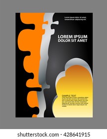 Modern Flyer Design background

