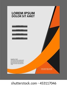 Modern Flyer Design background

