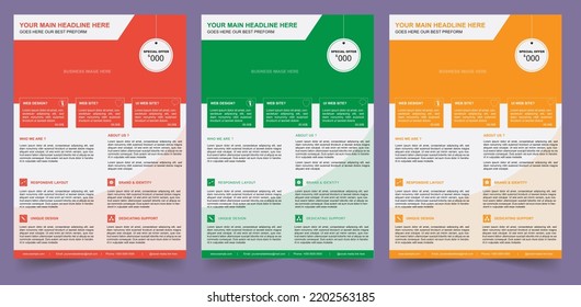 Modern Flyer Design For Business