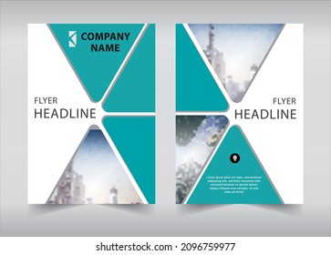 Modern flyer design, Business Brochure,Cover Book and Magazine. Annual Report Vector illustration