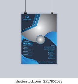 Modern flyer design for business, corporate and for others industry 