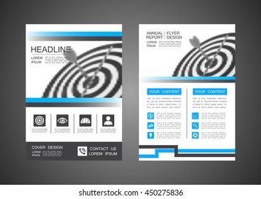 modern flyer design, cover template