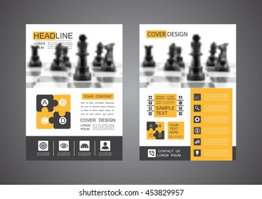 modern flyer design, cover template