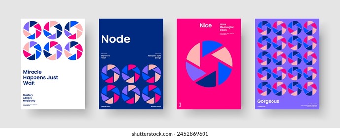 Modern Flyer Design. Isolated Brochure Template. Geometric Banner Layout. Report. Background. Poster. Book Cover. Business Presentation. Advertising. Brand Identity. Handbill. Journal. Notebook