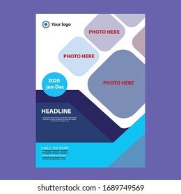 Modern flyer design template. it's creative design.
